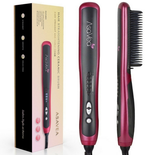 AsaVea Hair Straightening Brush 2