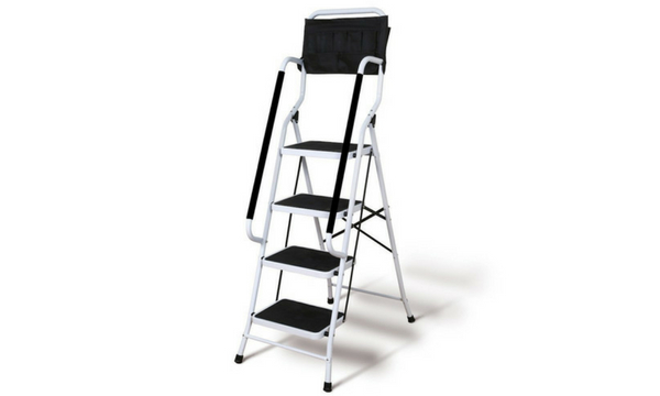 Support Plus Folding 4-Step Safety Ladder 