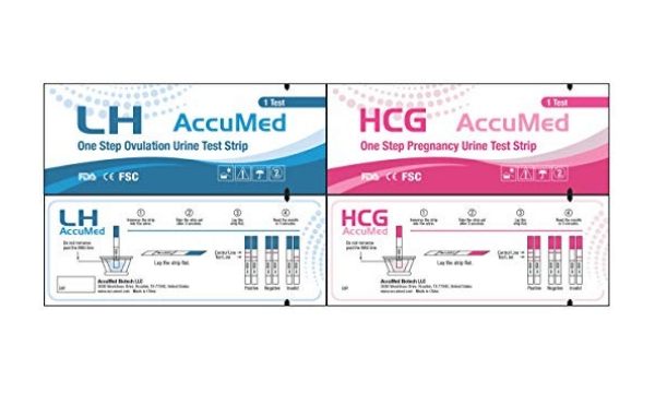 Accumed Ovulation and Pregnancy Test Strips