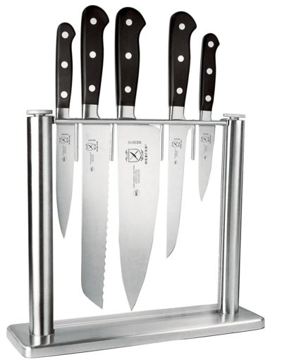 Mercer Culinary Renaissance 6-Piece Forged Knife Block Set
