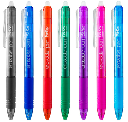 ParKoo Retractable Erasable Gel Pens
