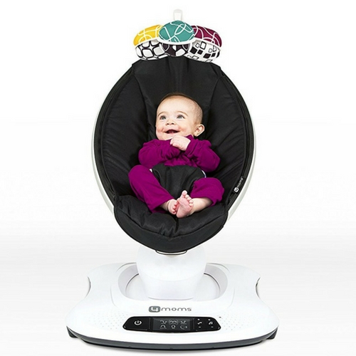 4moms MamaRoo 4 Infant Seat – Black Classic