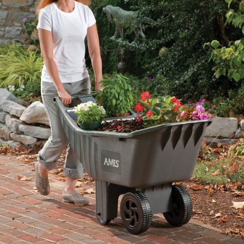 Ames Easy Roller Poly Yard Cart