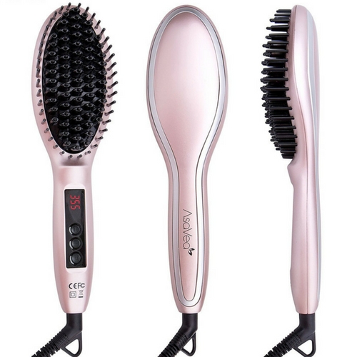 AsaVea Hair Straightener Brush 3.0