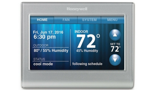 Honeywell Smart Wi-Fi 7 Day Programmable Color Touch Thermostat