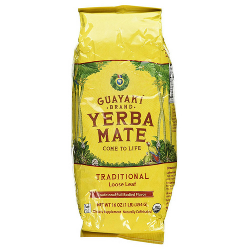 Guayaki Traditional Organic Yerba Mate Tea