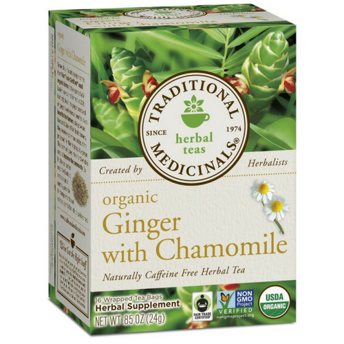 Traditional Medicinals Organic Ginger with Chamomile Tea