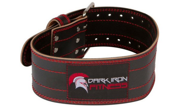 Dark Iron Fitness Genuine Leather Pro Weight Lifting Belt