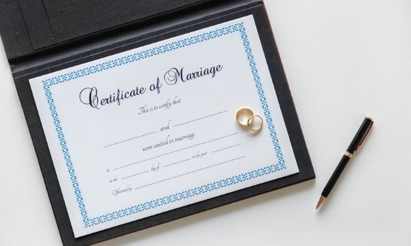 Certificate Of Marriage