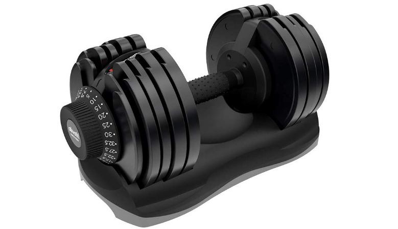 ATIVAFIT Adjustable Dumbbell 71.5 Pounds Fitness Dial Dumbbell