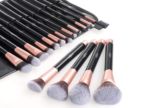 Makeup Brush Set, Anjou 16pcs Premium Cosmetic Makeup Brushes