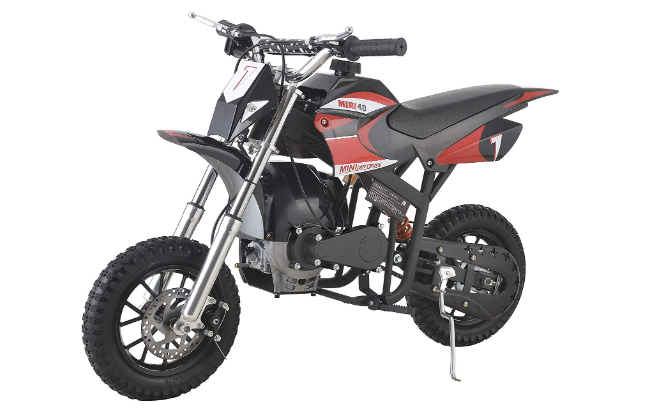 Se7en 2wo 40CC 4-Stroke Gas Powered Scooter Mini Dirt Bike