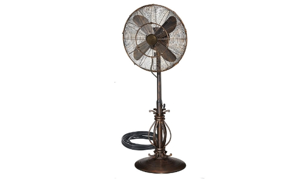 Dynamic Collections Outdoor Oscillating Fan with Misting Kit