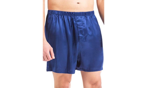 Fishers Finery Men's 100% Pure Mulberry Silk Boxers