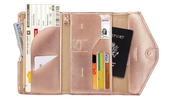 Zoppen Multi-purpose Rfid Blocking Passport Wallet