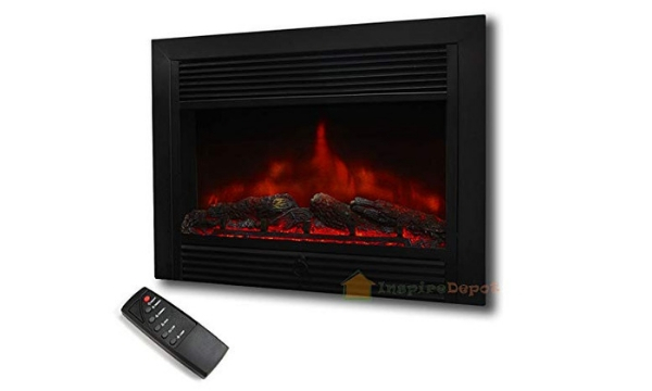 XtremepowerUS Wall Mount Electrical Fireplace
