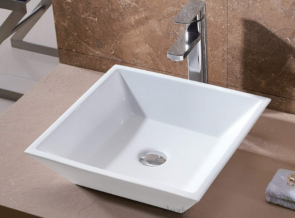 Luxier CS-006 Bathroom Porcelain Ceramic Vessel Vanity Sink Art Basin