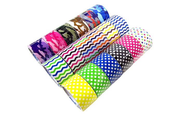 Northland Wholesale 18 Roll Variety Pack of Decorative Duct Style Tape