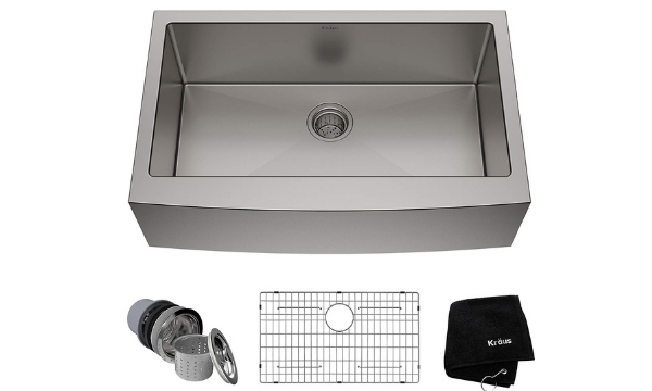 Kraus Khf200-33 Single Bowl Multi-mount Kitchen Sink
