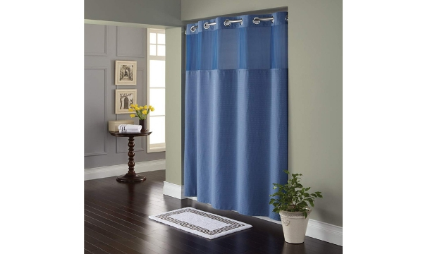 Hookless Fabric Shower Curtain