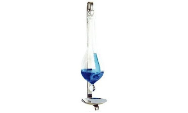 Ambient Weather Mount Liquid Barometer with Drip Cup