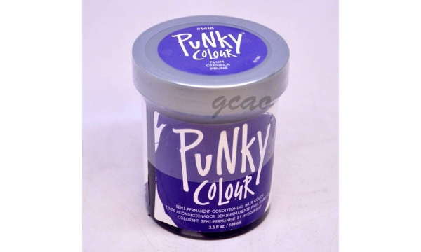 Jerome Russell Punky Colour Semi-Permanent Conditioning Hair Color, Plum 3.5 oz
