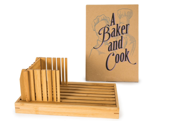 A Baker and A Cook Bamboo Bread Slicer