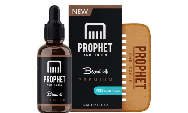 Prophet And Tools Beard Oil and Comb Kit
