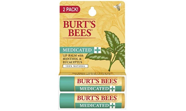 Burt’s Bees Moisturizing Lip Balm 100% Natural Medicated