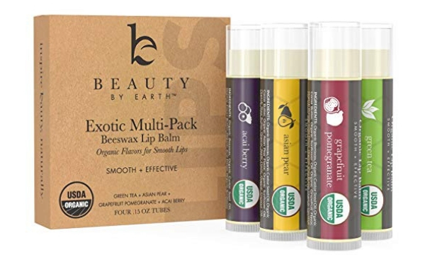 Beauty by Earth Lip Care Moisturizer Natural Beeswax