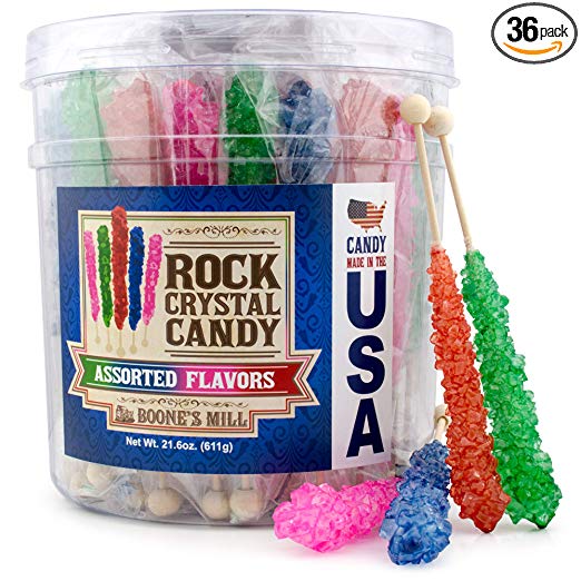 Boone’s Mill XL Rock Crystal Candy Sticks