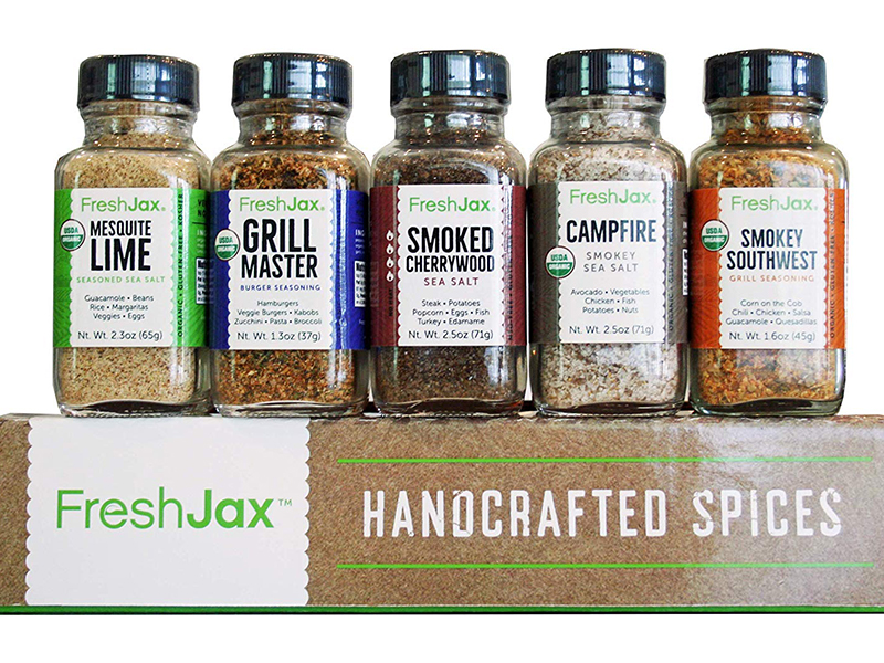 FreshJax Smoked Spices Gift Set, (Set of 5)
