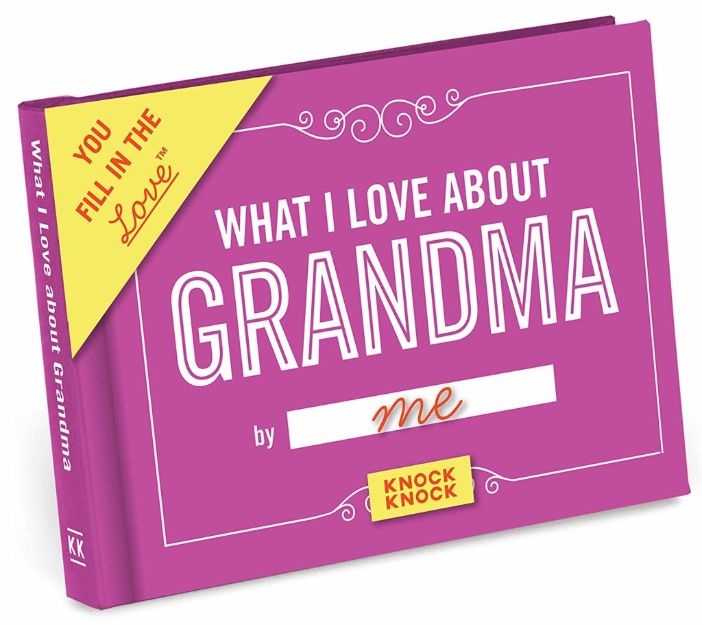 Knock Knock What I Love About Grandma Journal