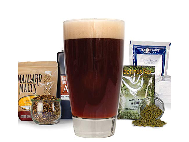 Northern Brewer - India Pale Ale Extract Beer Recipe Kit - Makes 5 Gallons (Ace of Spades Black IPA)