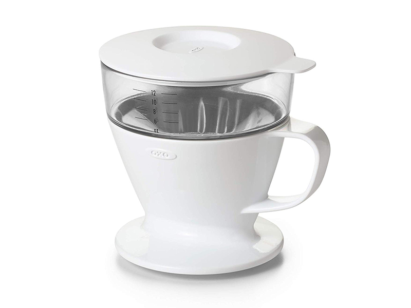 OXO BREW Single Serve Pour Over Coffee Dripper with Auto-Drip Water Tank