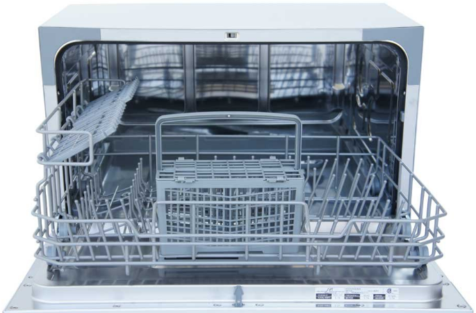SPT SD-2213S Countertop Dishwasher, Silver