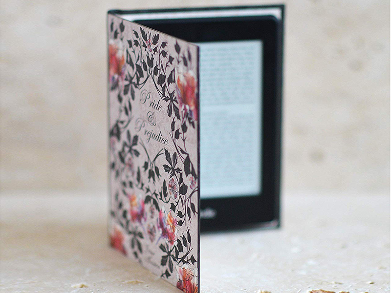 KleverCase Kindle Paperwhite Case - Book Themed Cover (Kindle Paperwhite, Pride and Prejudice)