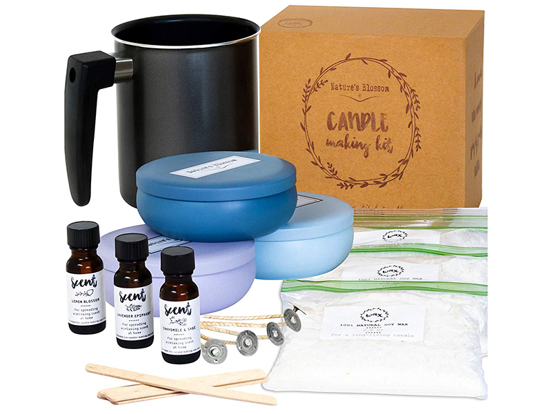 Nature's Blossom Soy Candle Making Kit