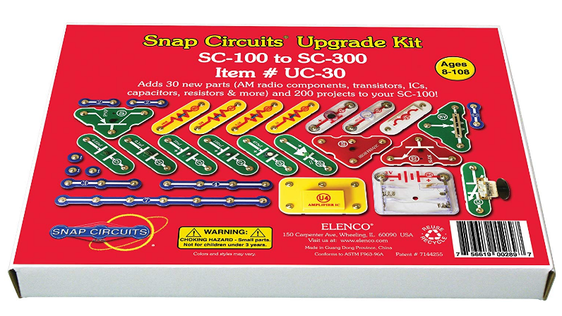 Snap Circuits UC-30 Electronics Exploration Upgrade Kit