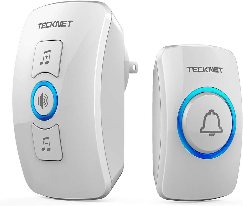 TeckNet Wireless Door Bell Chime Kit