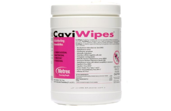 CaviWipes by Metrex Disinfecting Towelettes